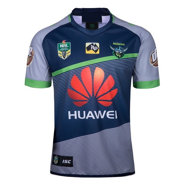 Camiseta Canberra Raiders 2ª 2018 Azul